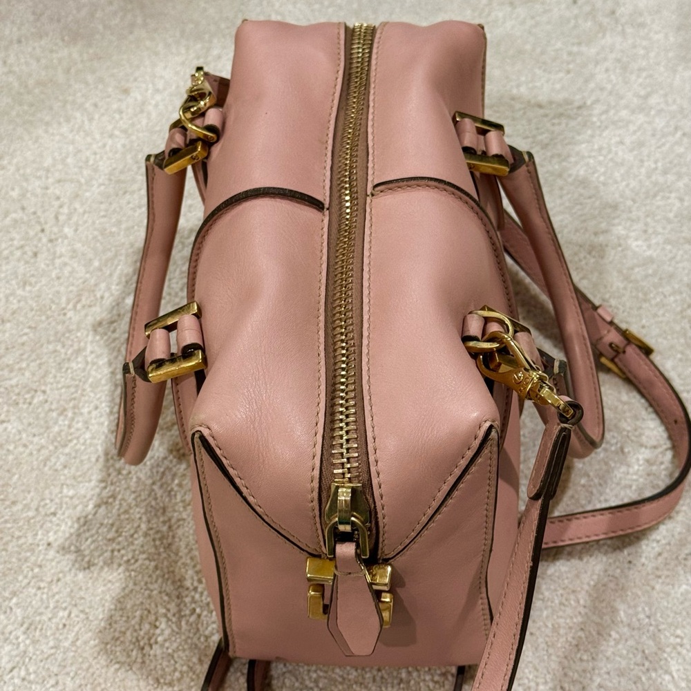 Tod’s D Cube Leather Bauletto Mini pink bag handbag crossbody satchel purse - Picture 9 of 12